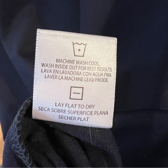 Vfish NWT Large Navy 3/4 Sleeve Scoop Neck Dress - Picture 6 of 10